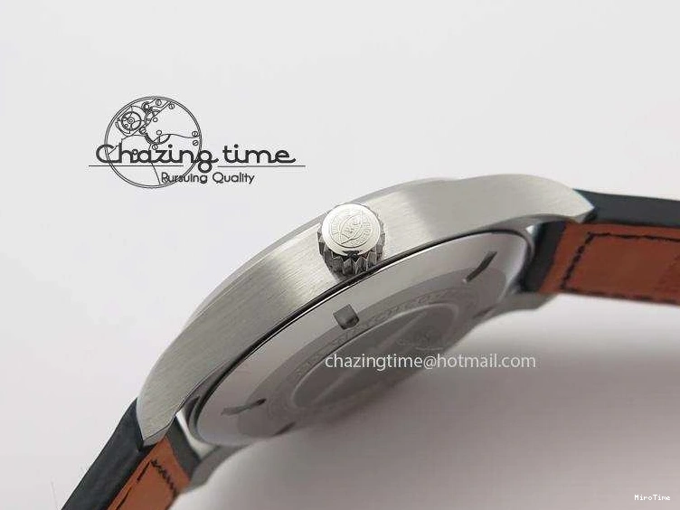 MIROTIME 0313 Mark XVIII IW327001 V6F Best Edition Black Dial On Black Leather Strap A Tailored 7307